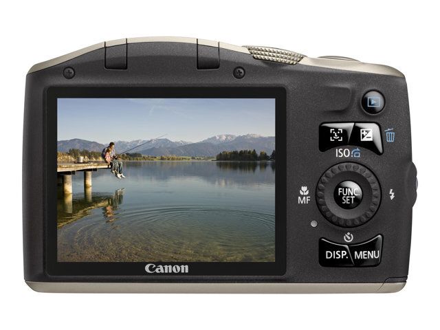 Canon PowerShot SX130 IS Gold 12.1MP 12X Optical Zoom