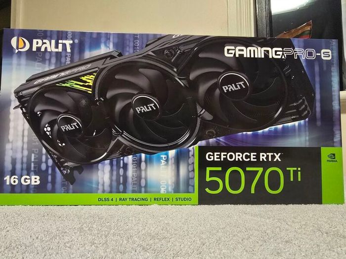 Palit RTX 5070 Ti GamingPro-S 16GB GDDR7  Brand New Sealed