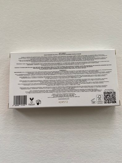 Iconic London get cheeky face powder palette