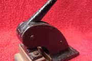 Vintage Hand Press / Embosser / 1930s  /  J.M.J (Jesus, Mary, and Joseph) Presentation Convent in Milltown, County Kerry