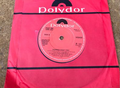 Visage - Damned Don't Cry (1982) Irish 7"
