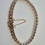 9ct gold diamond bracelet. Image 8