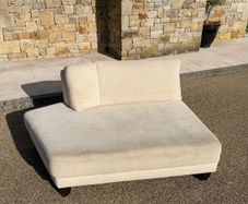 Cream Chaise Lounge