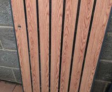 Outdoor Bin Storage Doors