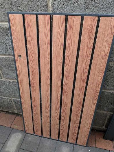 Outdoor Bin Storage Doors