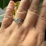 Moissanite Diamond Ring Image 5