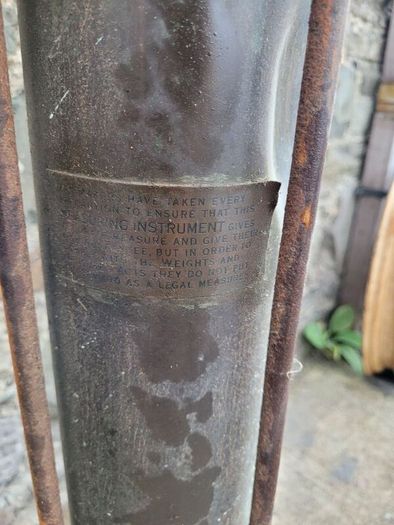 1915 Skeleton Petrol Pump