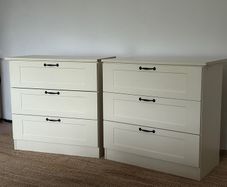 Matching Pair of chest of drawers / oversized statement lockers