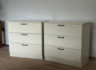 Matching Pair of chest of drawers / oversized statement lockers