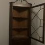 Mahogany corner display cabinet Image 2