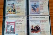 4x2 CD's - Gilbert and Sullivan - The Gondoliers / HMS Pinafore / The Micado / The pirates of Penzance. VG condition.