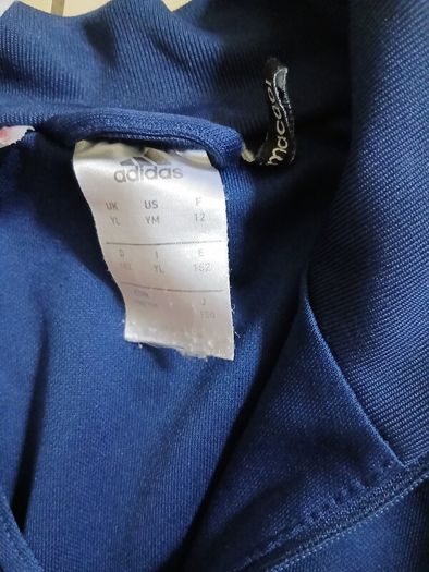 Adidas half zip top kids L  10-12