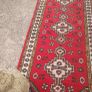 Vintage Hand Woven Woolen Turkish Runner 10ft by 2ft 6 Image 3