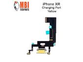 iPhone XR 6.1 Replacement Charging Port Dock Connector Flex Cable Mic Yellow