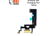 iPhone XR 6.1 Replacement Charging Port Dock Connector Flex Cable Mic Yellow