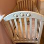 White Wooden Cot Image 2
