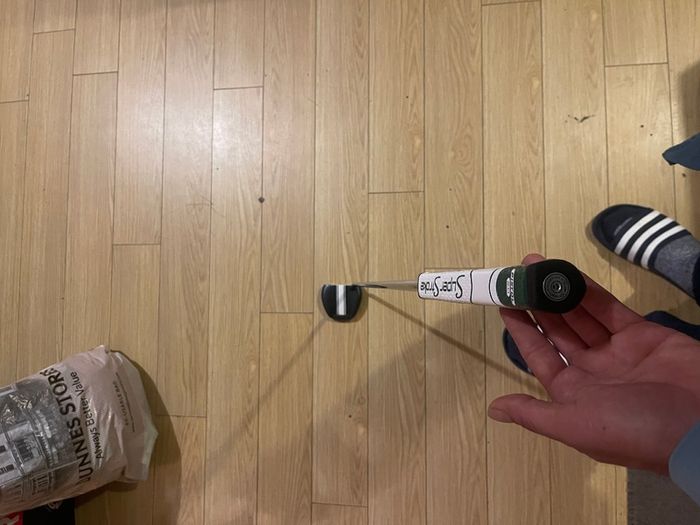 Golf putters left handed