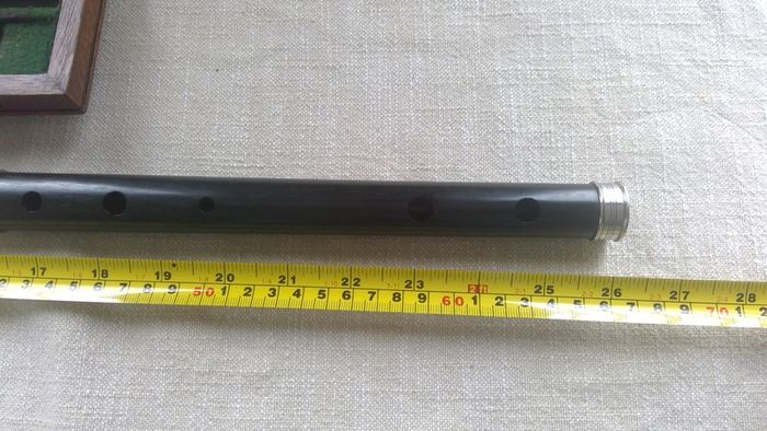 Irish Blackwood Flute by Des Seery