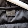 Fitted Black Puffa Jacket Image 8