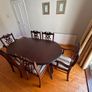 Mohogany Dining Table & Chairs Image 9