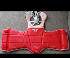 Tusa Taekwondo Reversible Chest Guard Size 2/