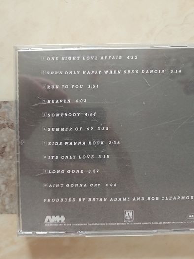 Bryan Adams CD - Reckless