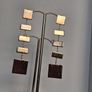 Gold Geometric Cascading Squares Earrings Image 4