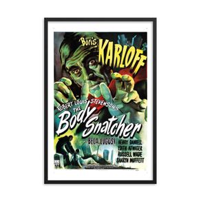 Framed Movie Print The Body Snatcher (1945) 40 x 50 cm