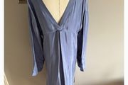 blue Zara summer tunic