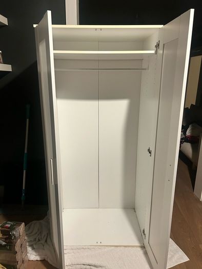 2 x Ikea wardrobes & 1 chest of drawers