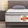 4FT Small Double Mattress, 10.2 INCH Medium Firm Memory Foam Pocket Sprung Hybrid Mattress Orthopedic Image 4