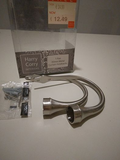 Curtain tie backs