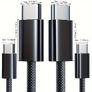 USB C Cable 240W Suitable For Apple Fast Charging USB C To USB C Charging Cable, USB PD 3.1 C-type Charging Cable For MacBook Pro/Air, For IPad Pro/Air, 2M (199.9cm) Image 3