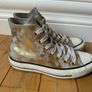 Gold Converse Boots Image 3