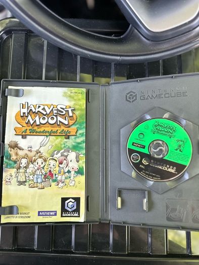 Nintendo GameCube console and games Mario