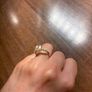 2ct Diamond cushion ring, 14kt gold Image 9