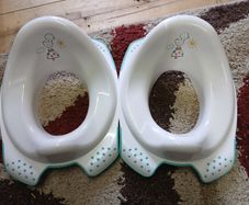 2 x toddler toilet seat