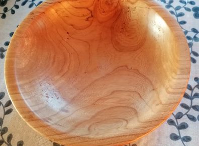 Elm Wooden Bowl