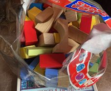 Wooden bricks
