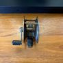 Antique S.Allcock & Co 2.25" brass Fly Fishing Reel Image 5