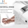 Hapilife Stunning Waterfall Bathroom Sink Monoblock Mixer Faucet Chrome Image 4