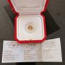 Vatican City Francis Baptism 2015 10 Euro Proof Gold 3 Gram Coin Image 10