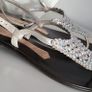 MAGRIT leather silver tone jewelled sandals Sz 39 (Fit 6-6.5 UK) Rrp 220 (New) Image 7