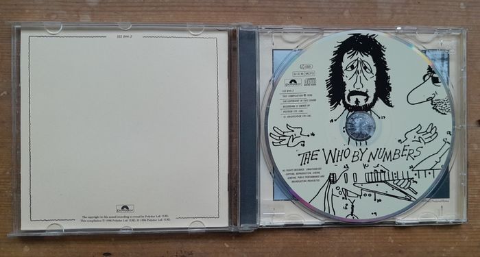 The Who By Numbers CD - 1996 - Excellent