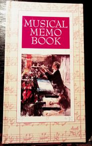 2002. Musical Memo Book.