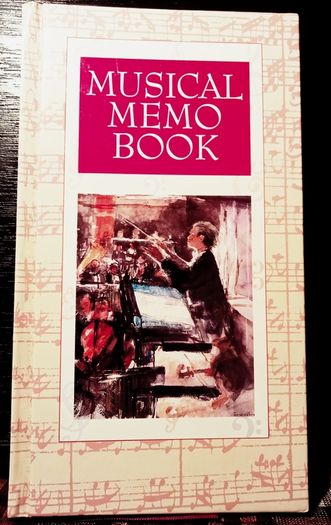 2002. Musical Memo Book.