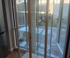 glass door cabinet