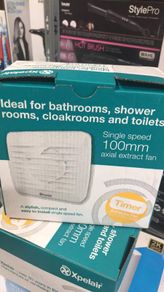 4 Inch Bathroom Fan with Timer