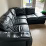Italian leather corner sofa Image 2
