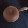 wooden apple pot with spoon Image 4